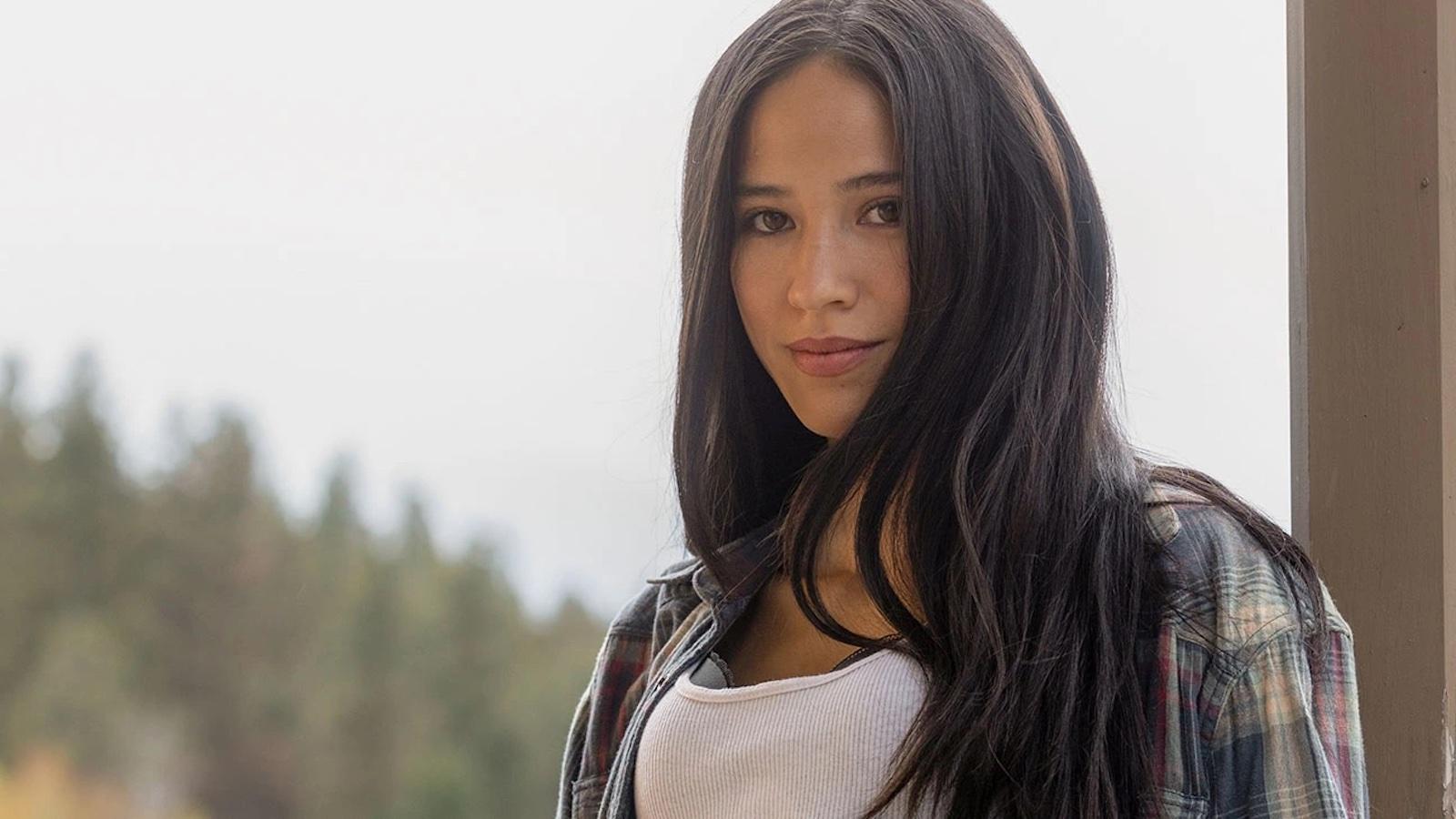 Kelsey Asbille as Monica in Yellowstone