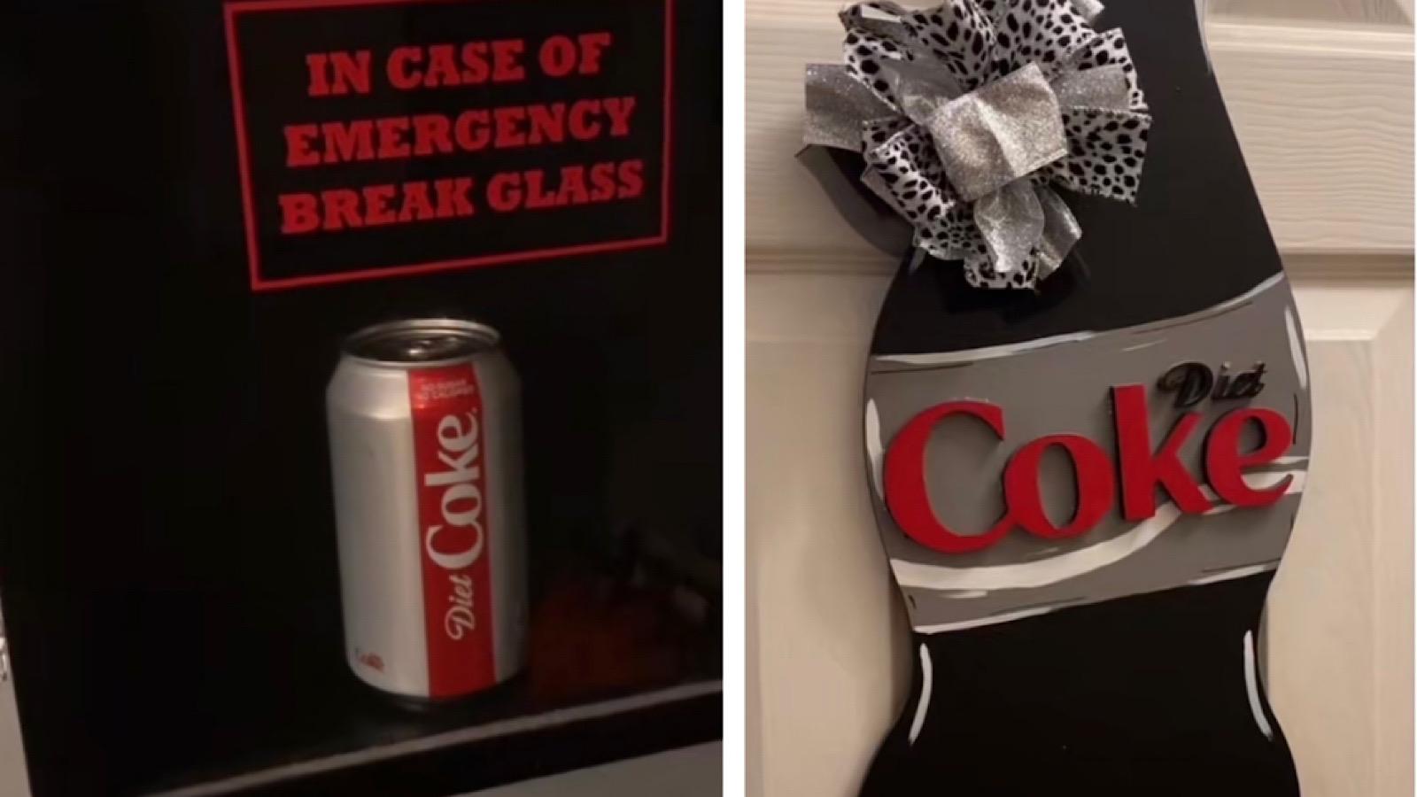 a girl exposed her mom's diet coke obsession on tiktok