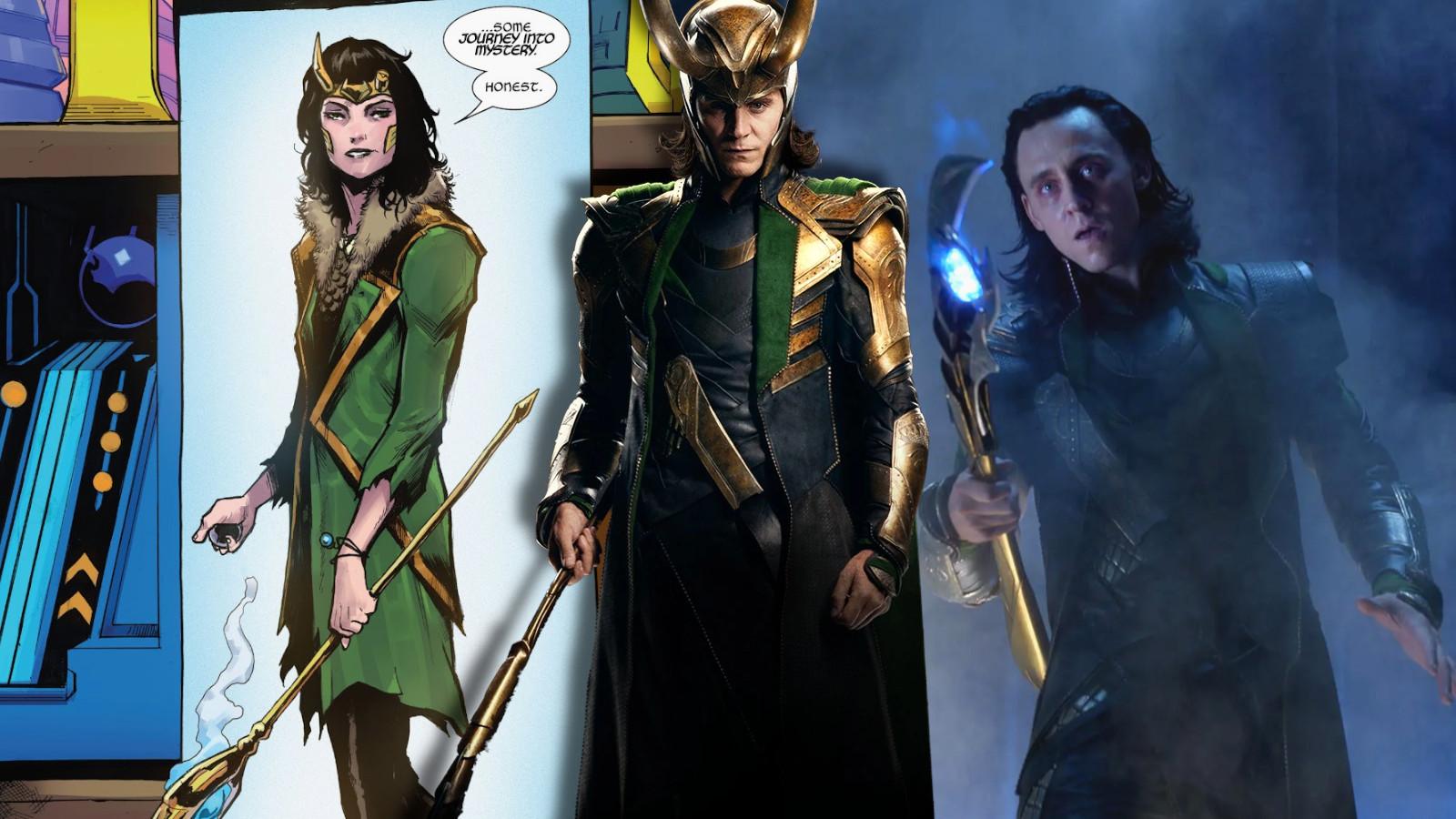 Loki's scepter in comics and film