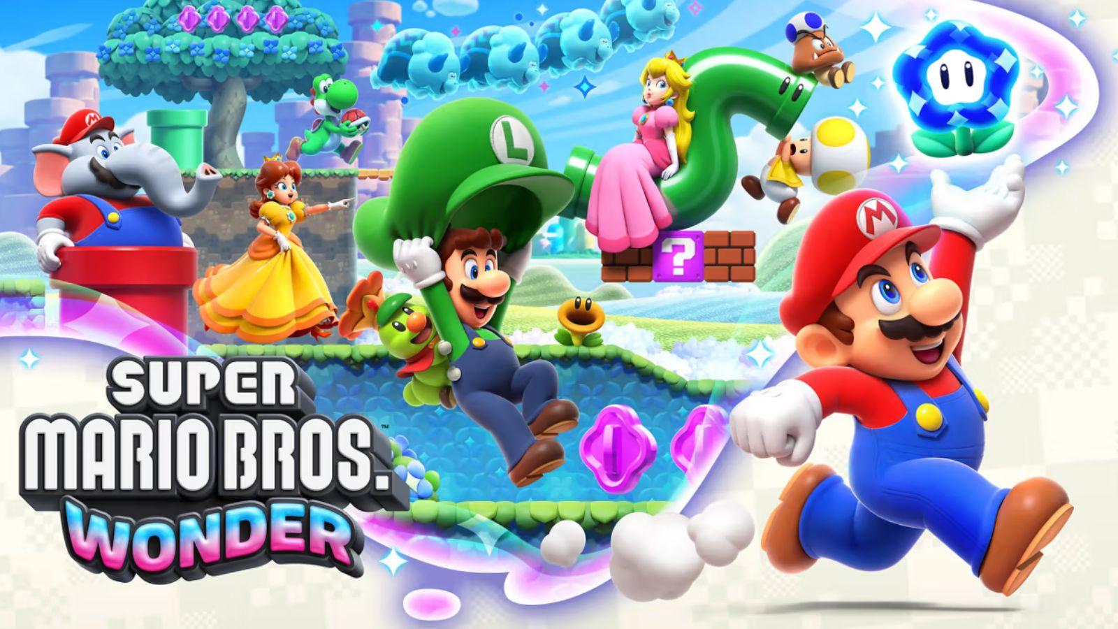 Super Mario Bros Wonder preview header